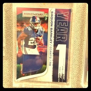 Panini Rookies and Stars Saquon Barkley Rookie